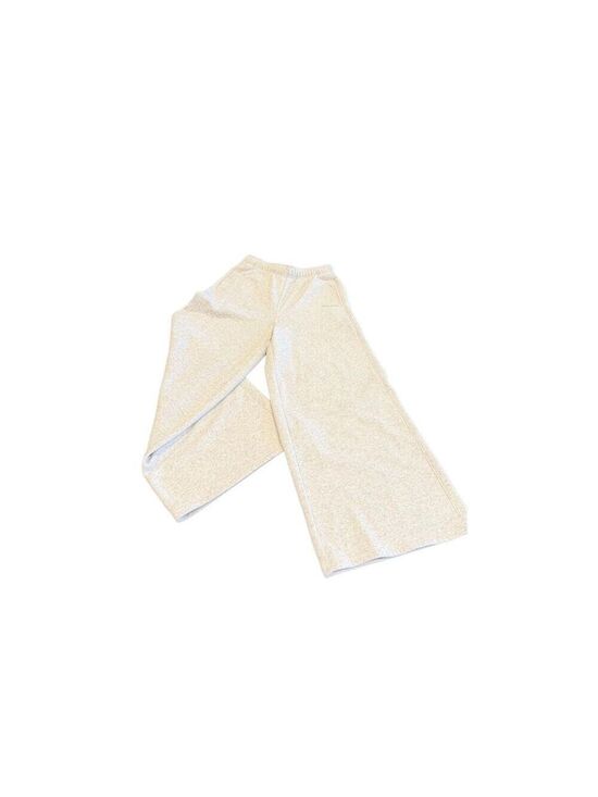 aerie Pants - OFFLINE By Aerie Cloud Fleece Wide Leg Trouser Sweatpants Heather Gray size XS